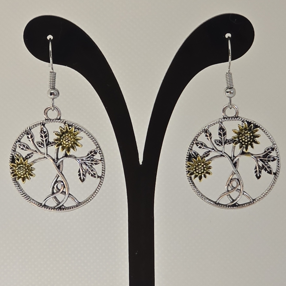 Sunflower Earrings